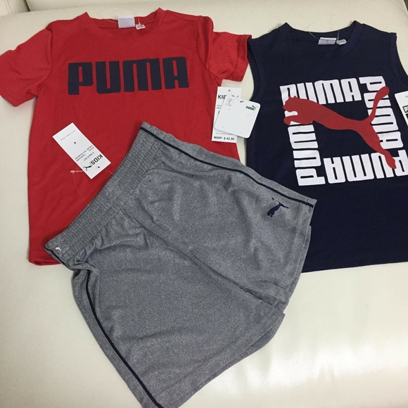 Puma boy active performance shorts set 0087 - Picture 7 of 7